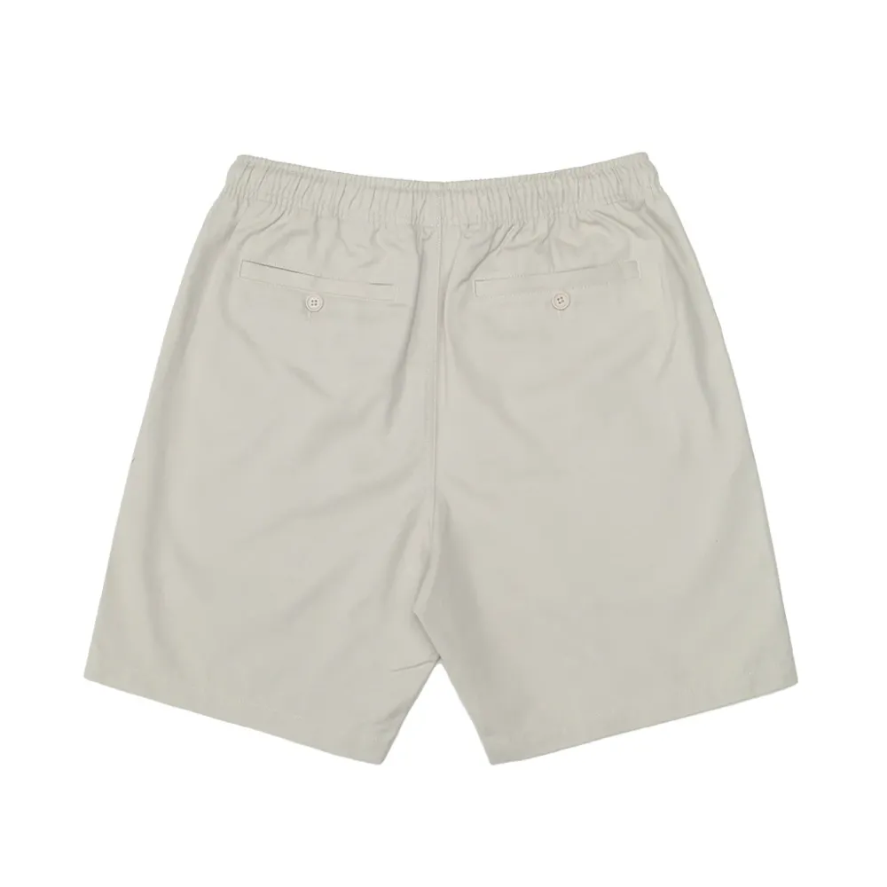 A Thousand Futures 'Lucky' Canvas Twill Shorts - Bone