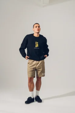 A Thousand Futures 'Lucky' Canvas Twill Shorts - Army