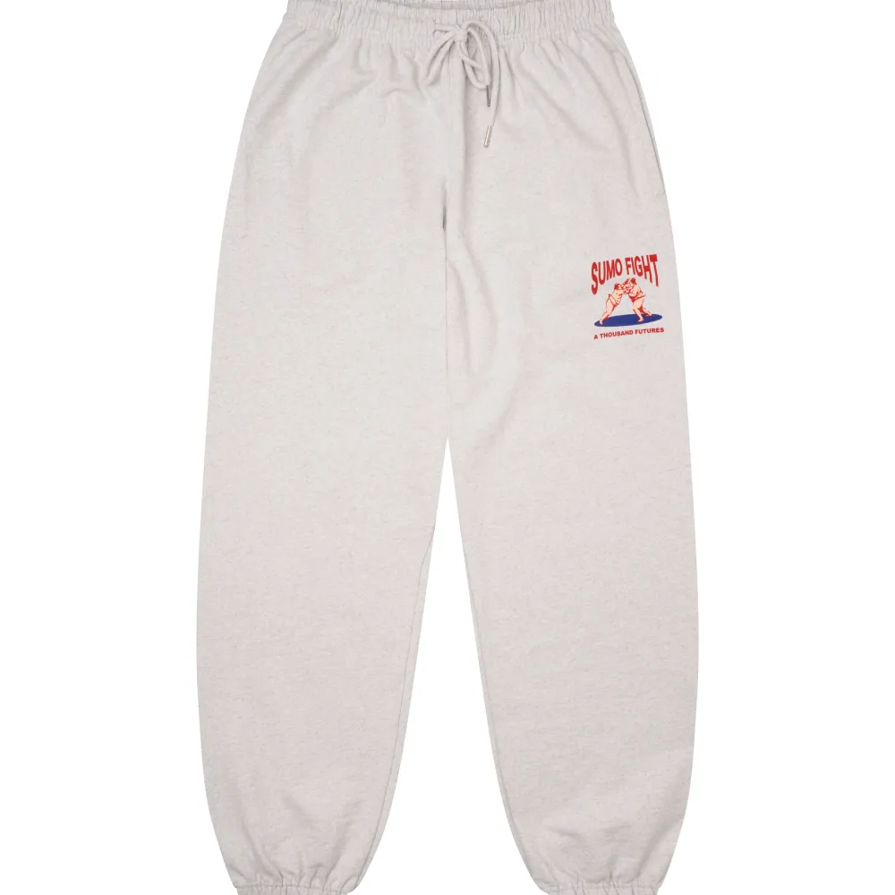 A Thousand Futures 'Sumo Fight' Joggers - Ash