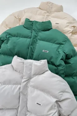 bound Arctic Padded Puffer Coat - Dove Grey