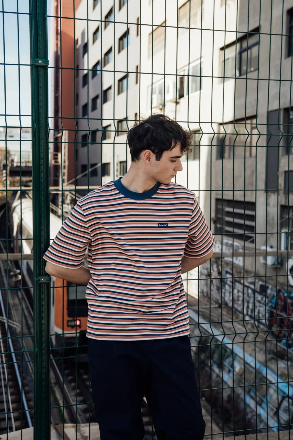 bound Oxford Heavy Stripe Tee