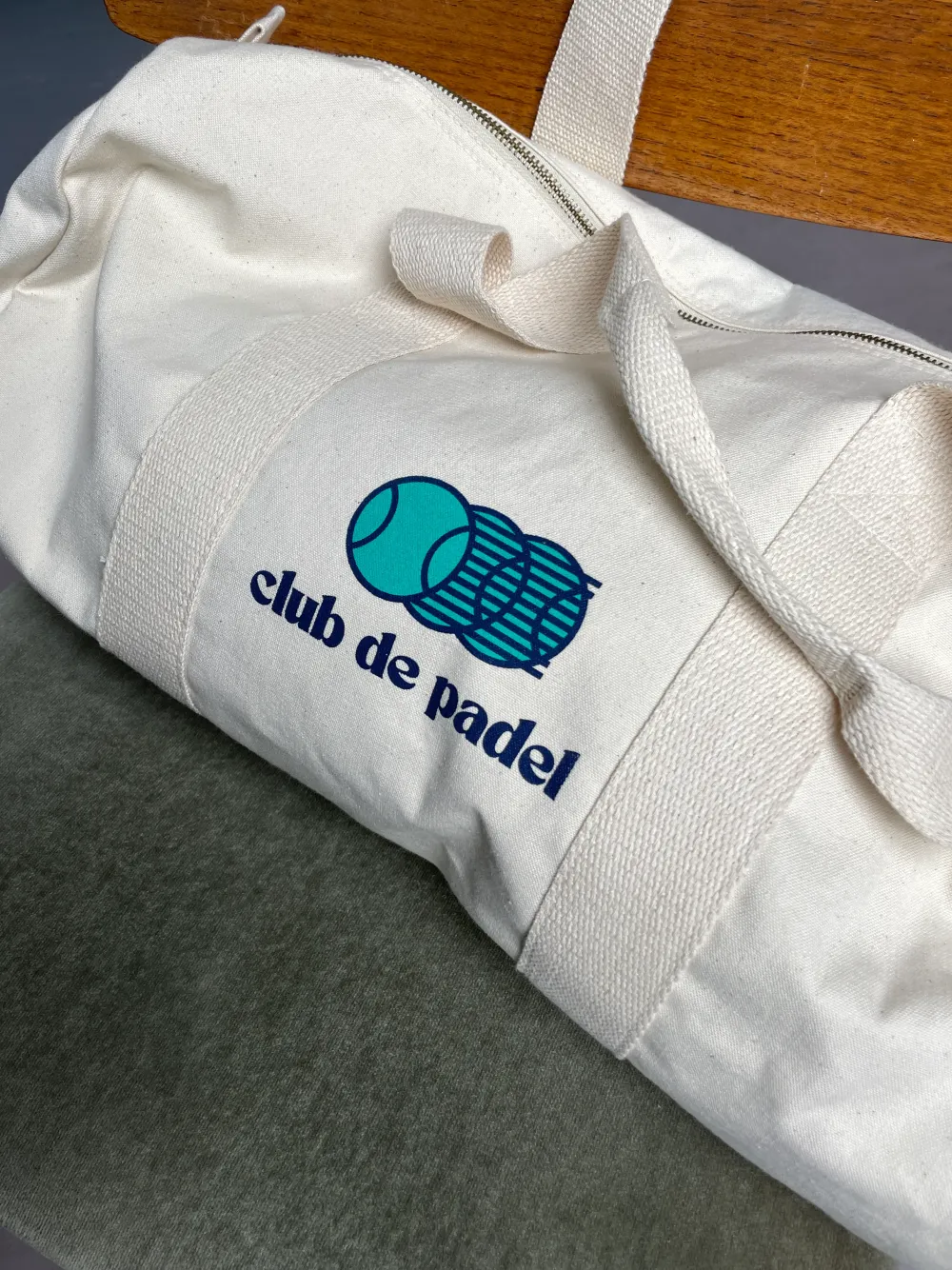 Club De Padel Organic Gym Bag - Natural