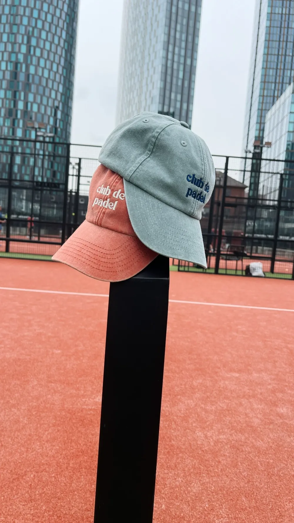 Club De Padel Vintage Washed Cap - Burnt Orange