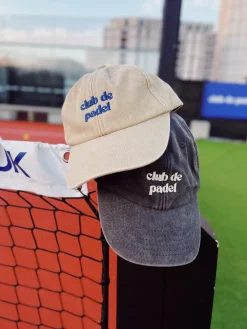 Club De Padel Washed Cap - Washed Black