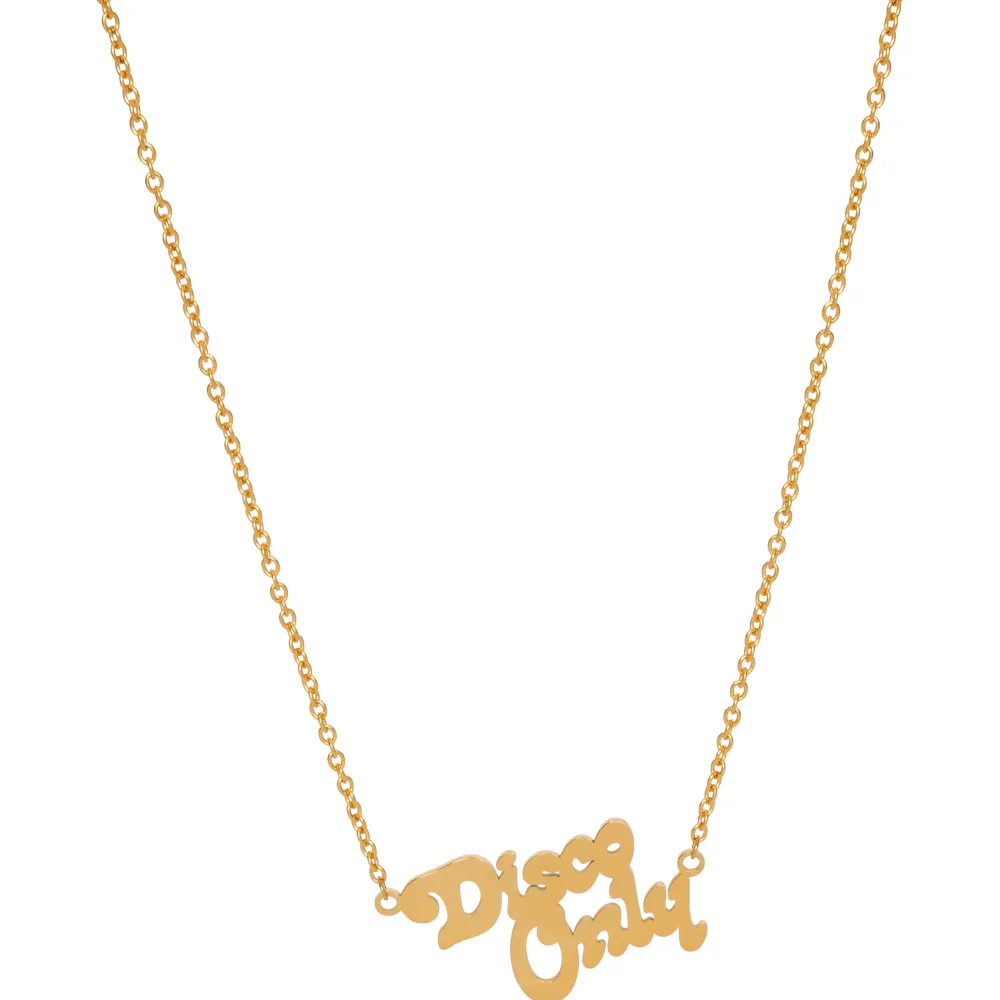 DISCO ONLY Pendant Necklace - Gold / Silver