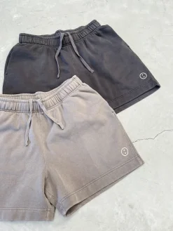 UN:IK Essentials Essentials Premium Faded Jogger Shorts - Vintage Black