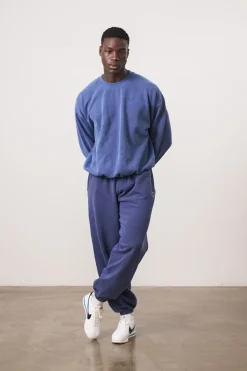UN:IK Essentials Essentials Vintage Washed Joggers - Navy