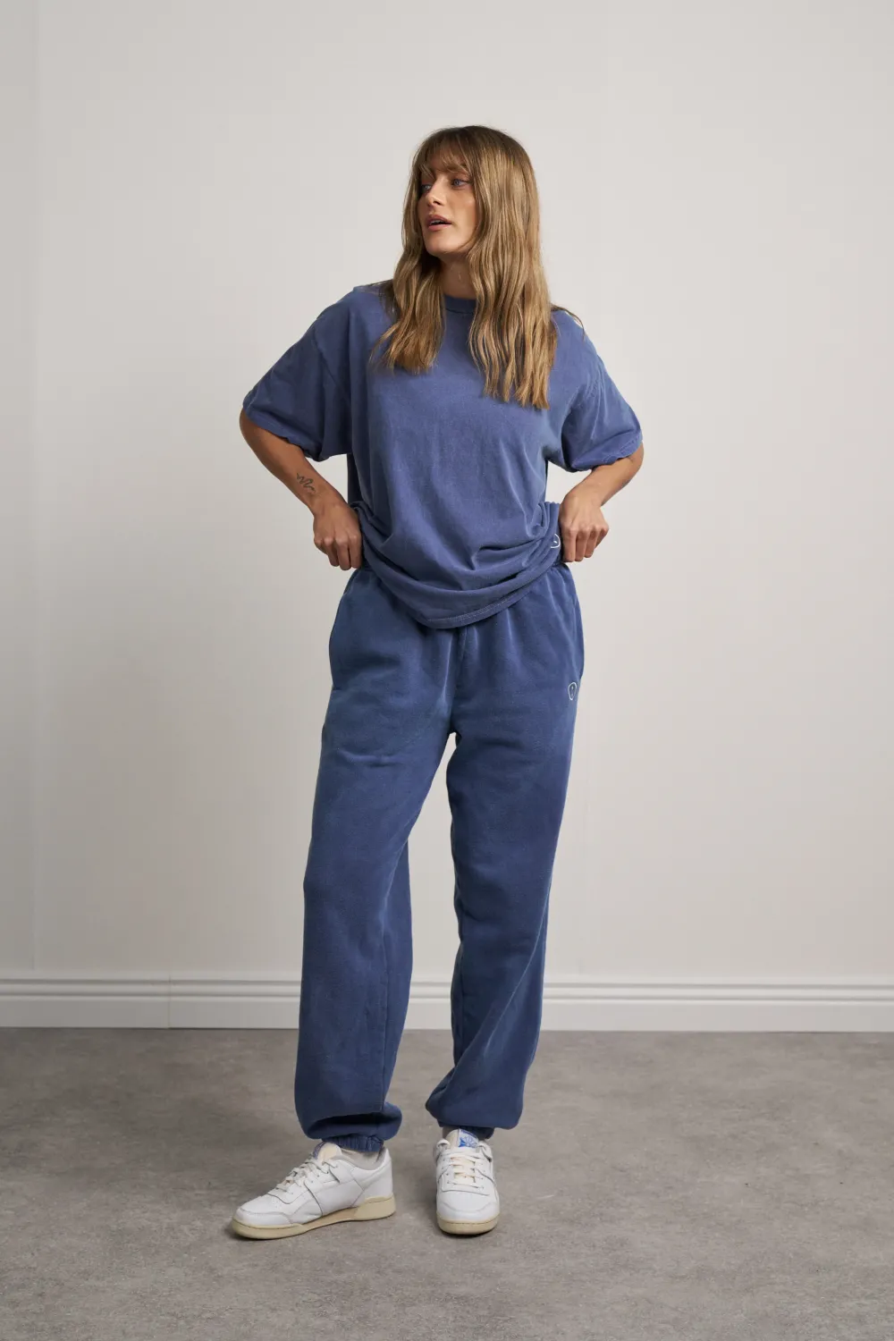 UN:IK Essentials Essentials Vintage Washed Joggers - Navy