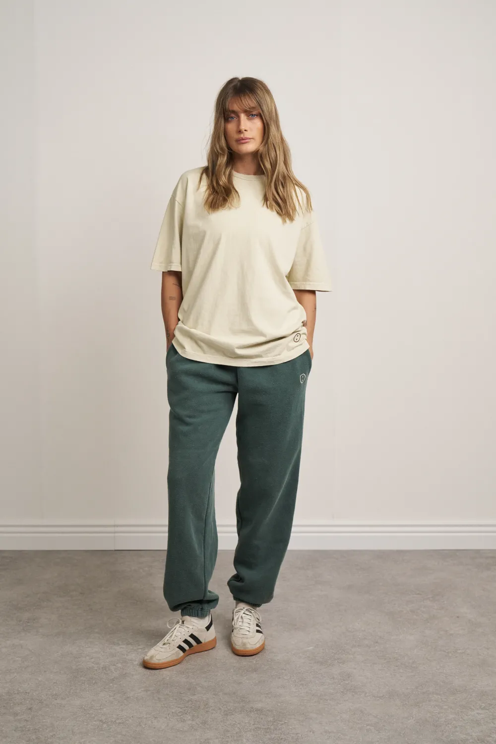 UN:IK Essentials Essentials Vintage Washed Tee - Ivory