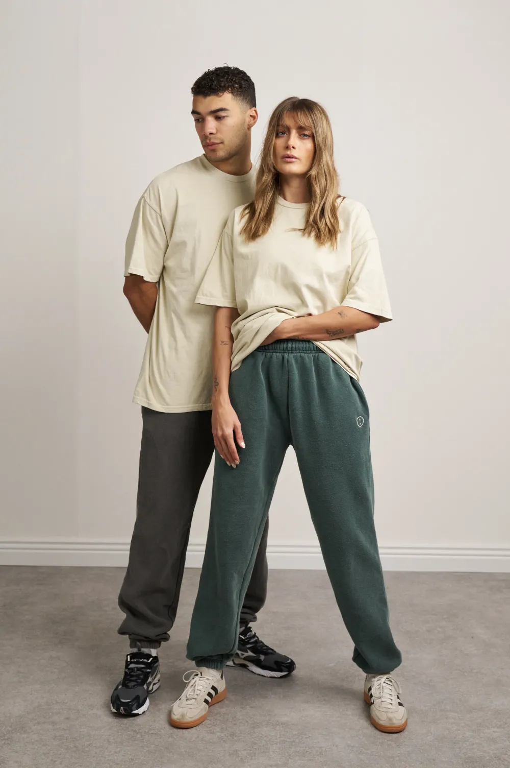 UN:IK Essentials Essentials Vintage Washed Tee - Ivory