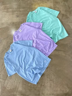 UN:IK Essentials Essentials Vintage Washed Tee - Seafoam