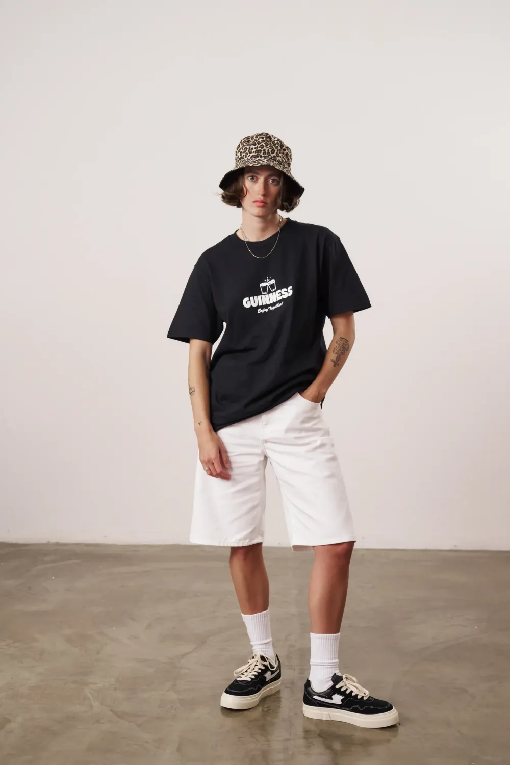 Guinness x UN:IK 'Enjoy Together' Tee - Black