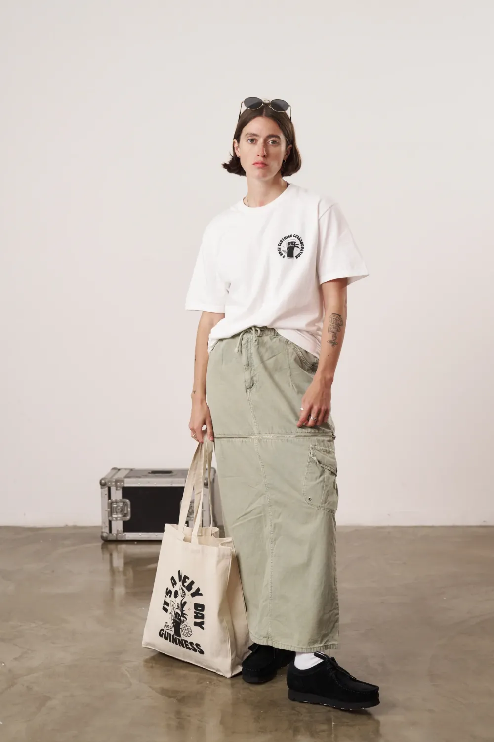 Guinness x UN:IK 'Jungle' Tee - White