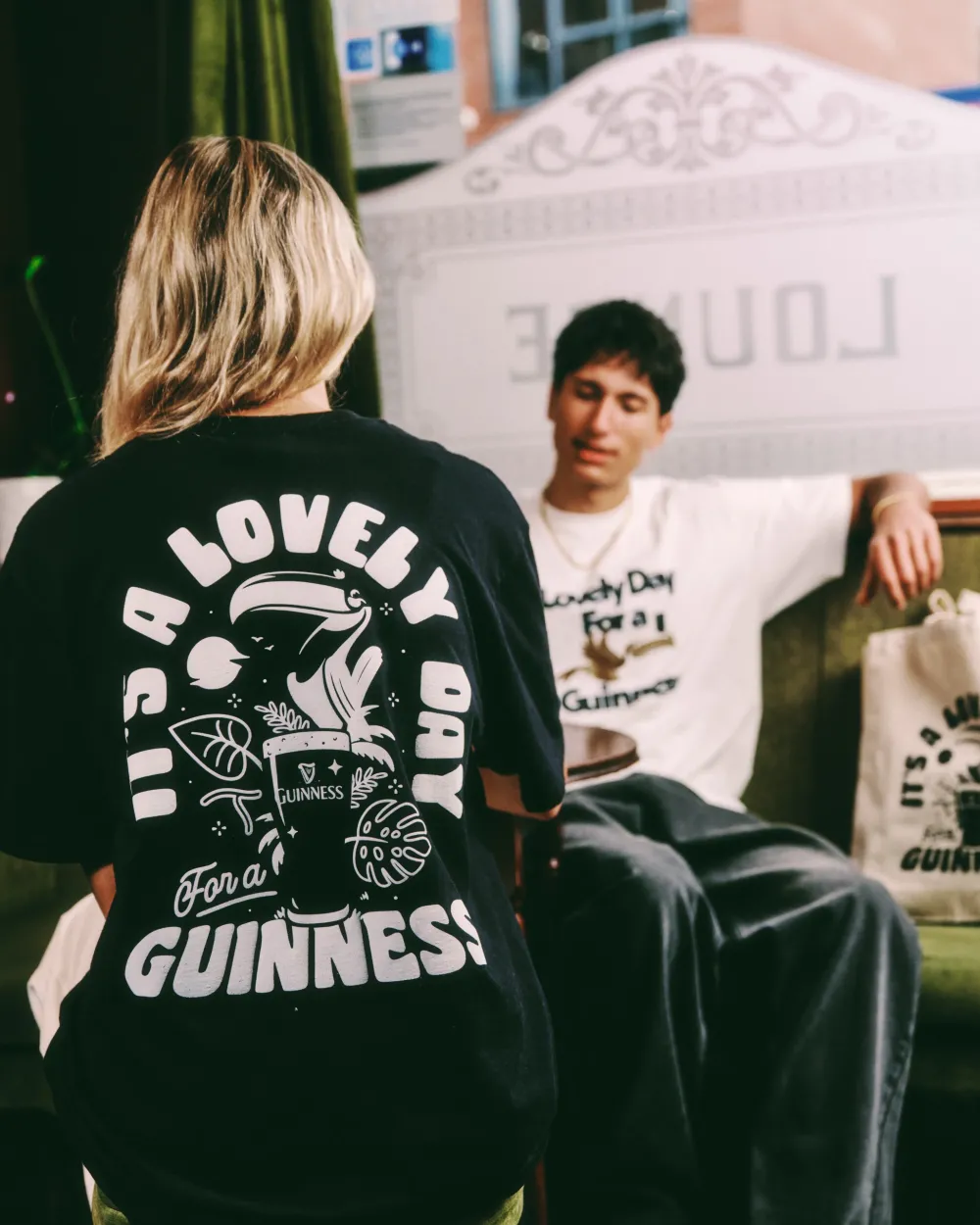 Guinness x UN:IK 'Jungle' Tee - Black