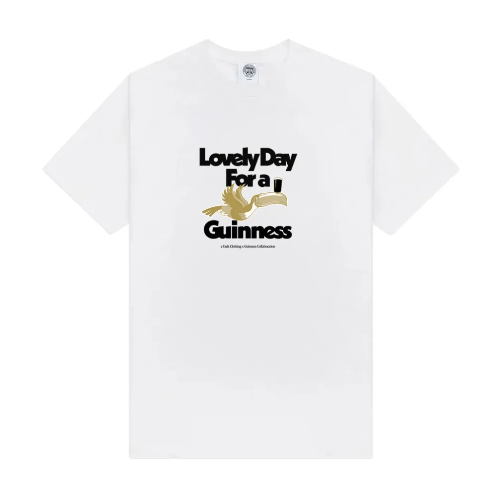 Guinness x UN:IK 'Lovely Day' Tee - White