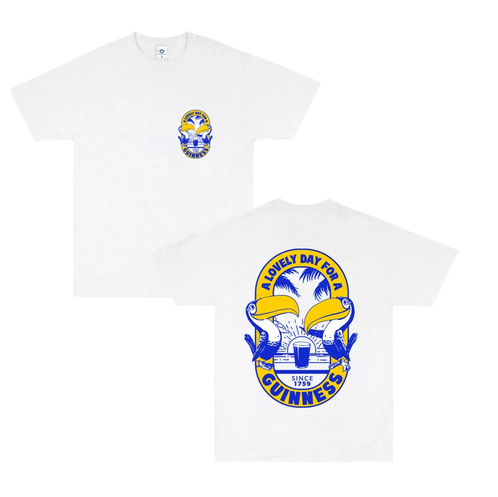 Guinness x UN:IK 'Tropical' Tee - White