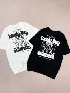 Guinness x UN:IK 'Worldwide' Tee - Black