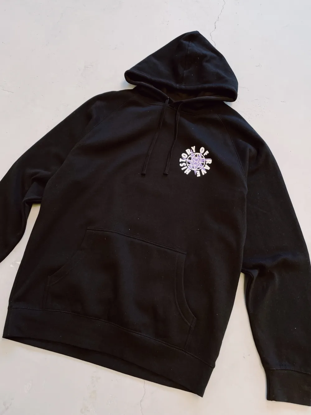 History Of Rave 'Logo' Hoodie - Black