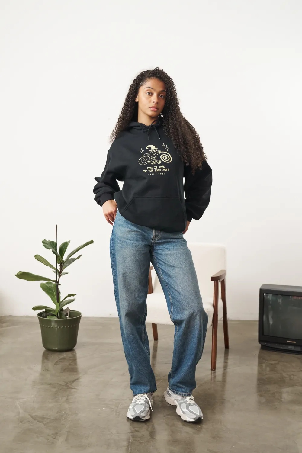 KBar Design KBAR X UN:IK 'Frog Pond' Hoodie - Black