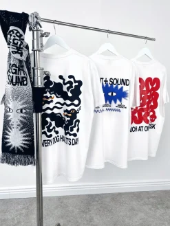 KBar Design KBAR X UN:IK 'Sight & Sound' Tee - White