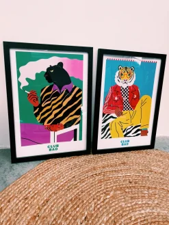 Melé x Club Bad 'Afters Jaguar' Print