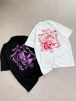 Pomme Frite 'Ride Or Fry' Tee - Black