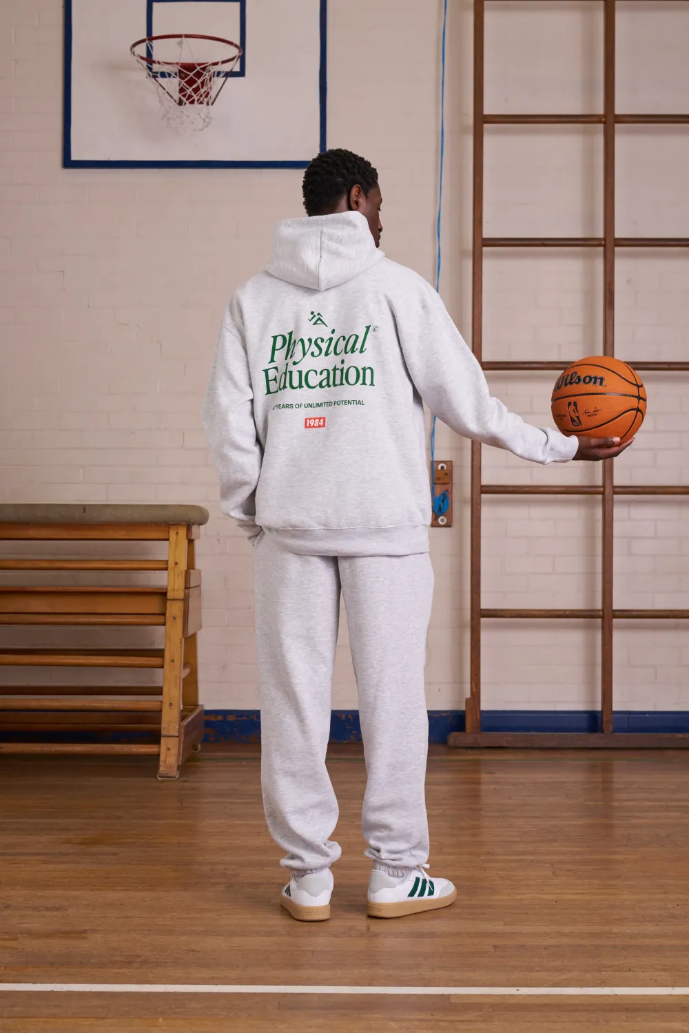 Vice 84 *10 Years Of* 'Physical Education' Hoodie - Ash Grey