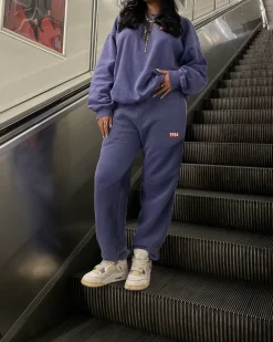 Vice 84 'Always Moving' Sweater & Jogger Set - Vintage Washed Violet