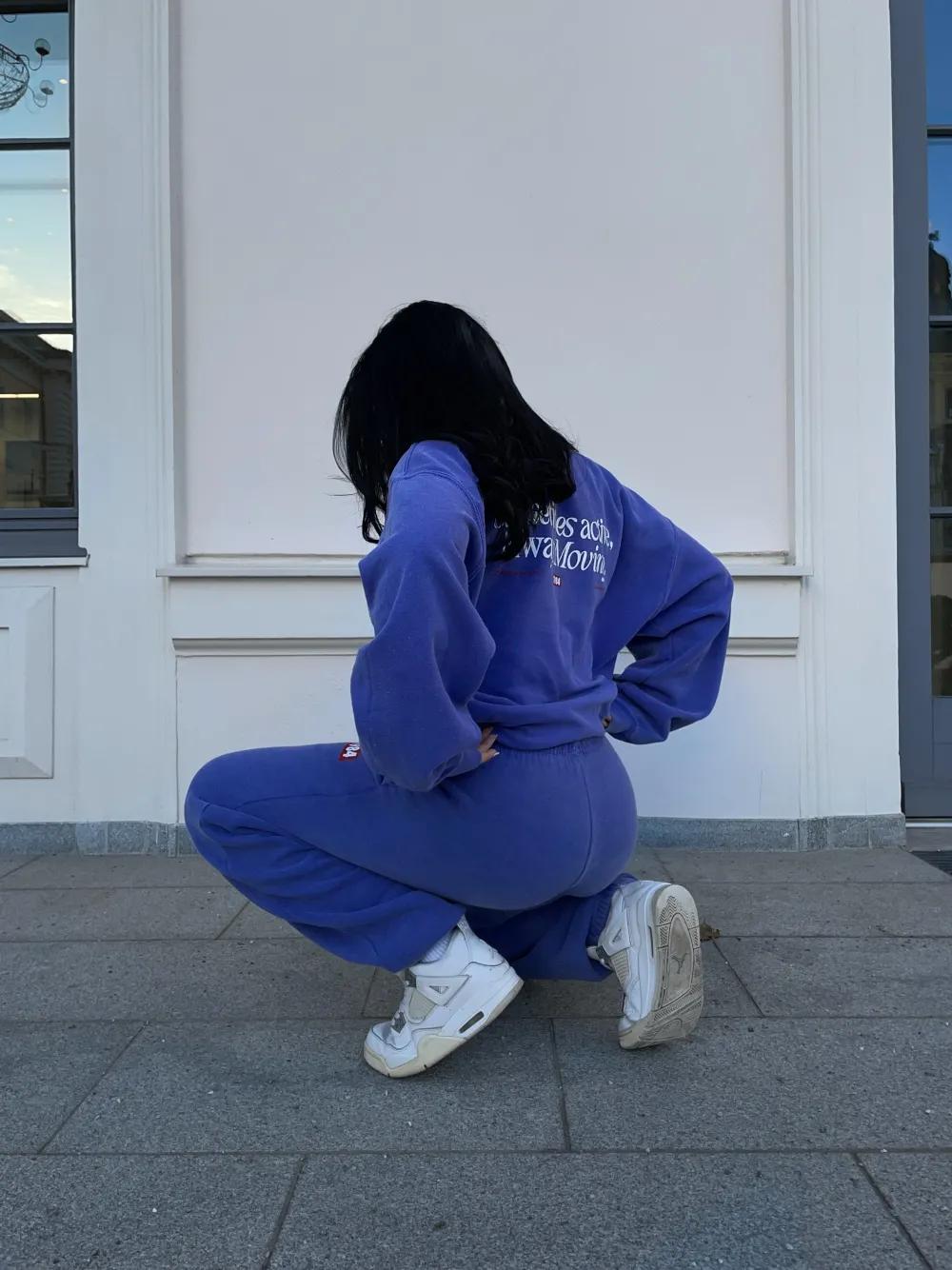 Vice 84 'Always Moving' Vintage Washed Sweater - Violet