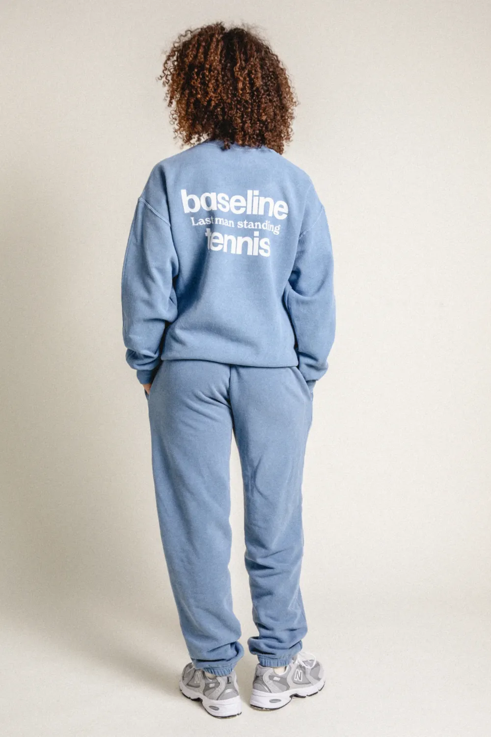 Vice 84 'Baseline' Joggers - Vintage Washed Baby Blue