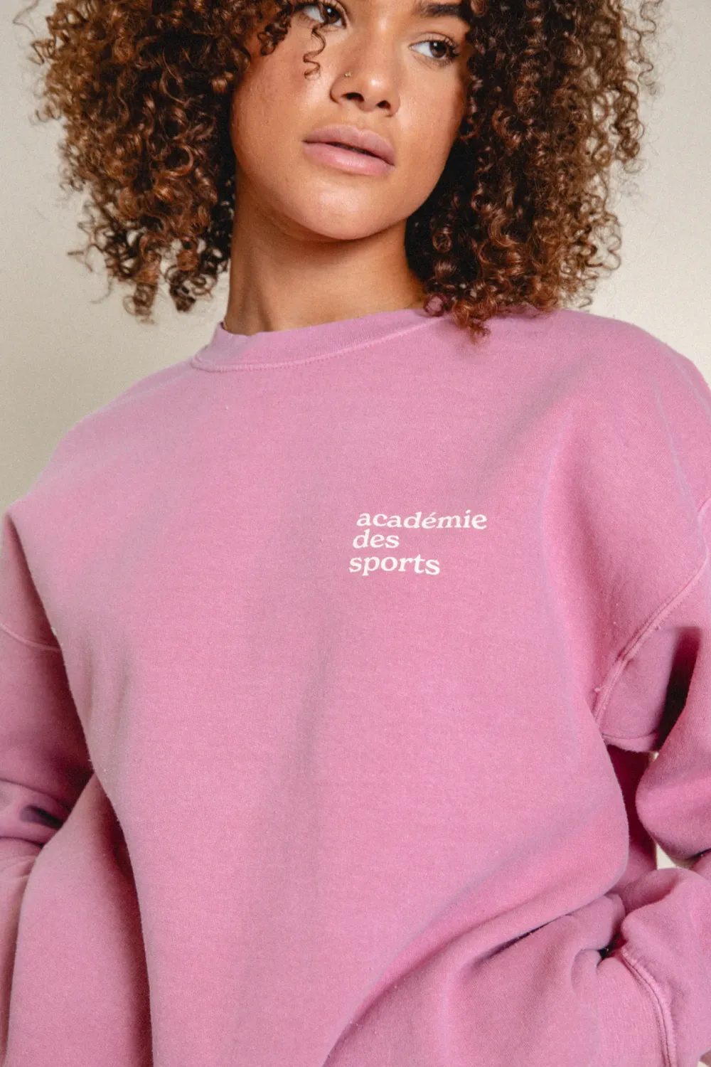 Vice 84 'Baseline' Sweater - Vintage Washed Rose Pink