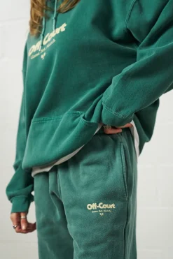 Vice 84 'Off-Court GSM' Vintage Washed Joggers - Forest
