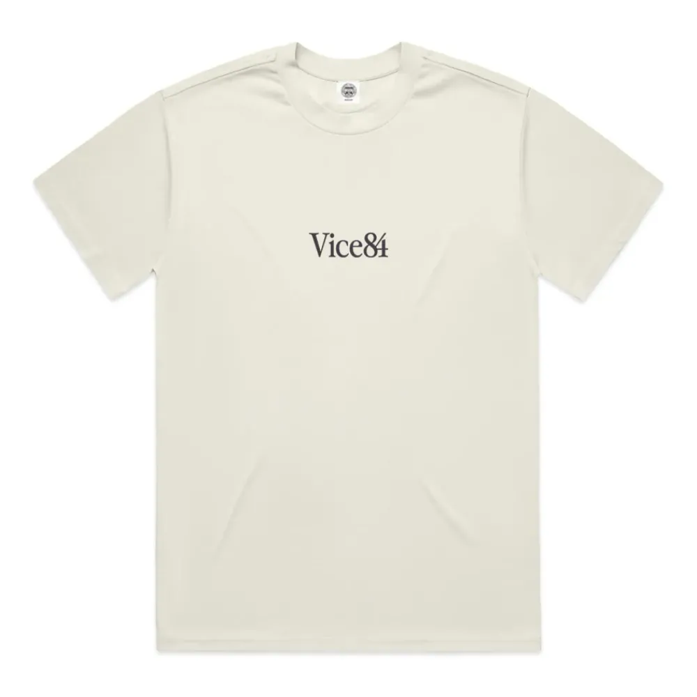 Vice 84 Premium Heavy Tee - Ecru