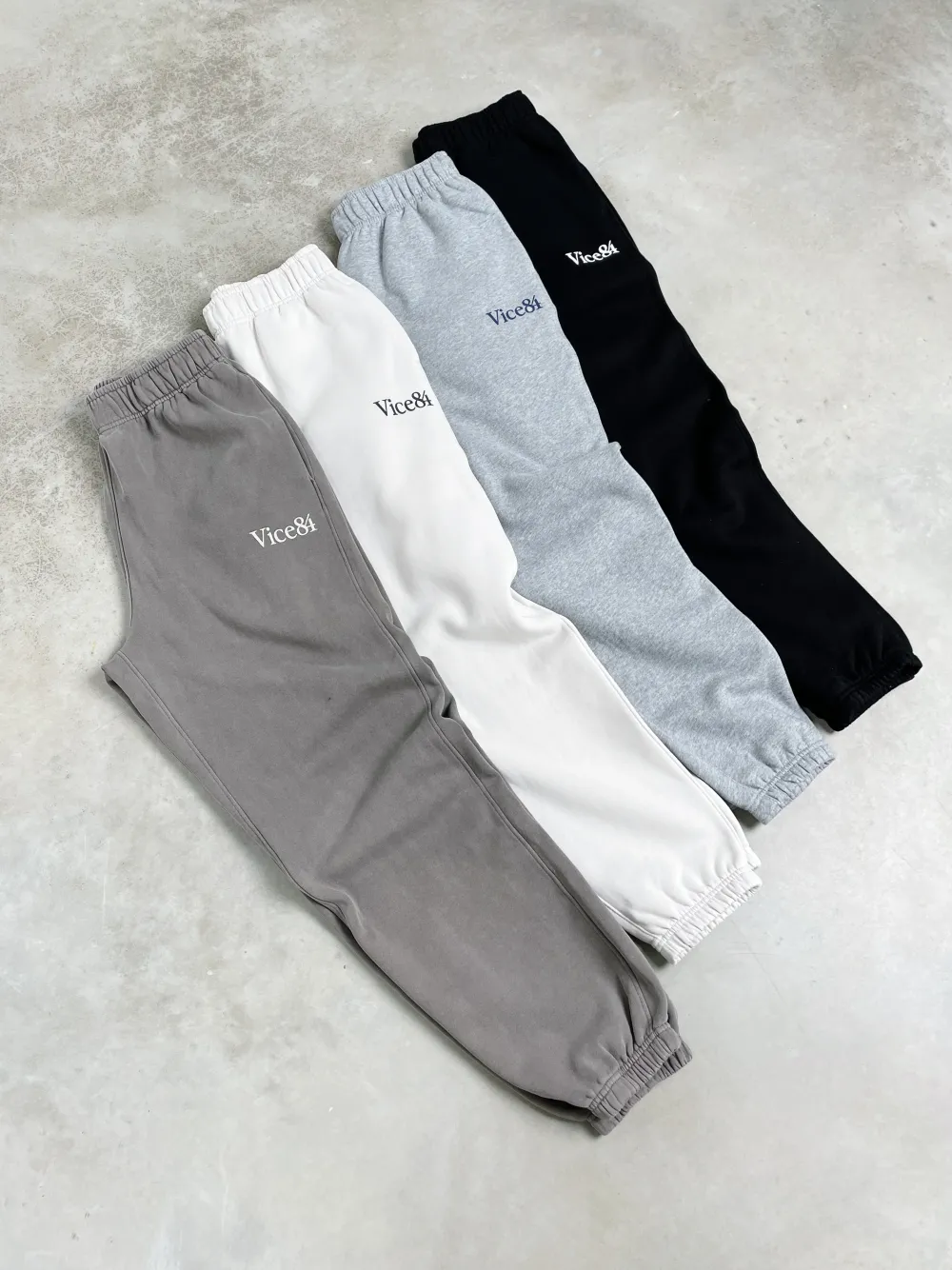 Vice 84 Premium Joggers - Black