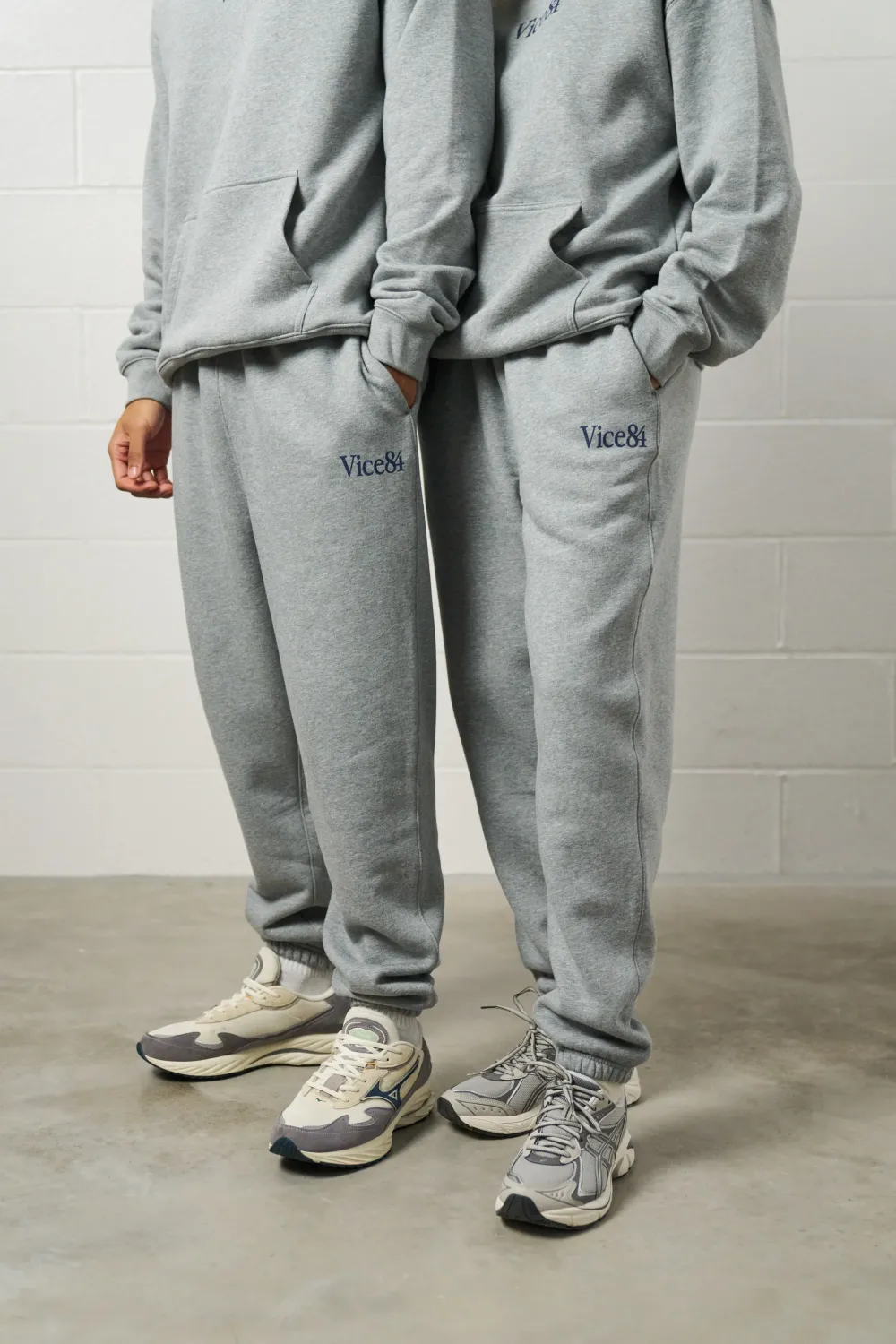 Vice 84 Premium Joggers - Grey