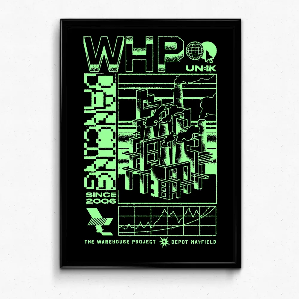 WHP x UN:IK 'Since 2006' Print - Black