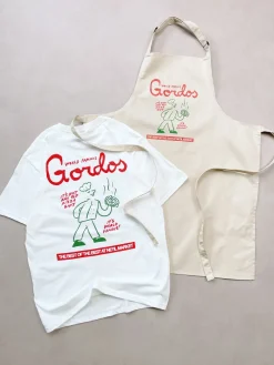Gordos Pizzeria World Famous Gordos x Hephee 'World Famous' Apron - Natural
