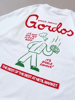 Gordos Pizzeria World Famous Gordos x Hephee 'World Famous' Tee & Apron Bundle